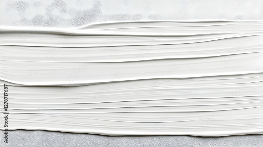 White Abstract Paint Strokes Illustration White Abstract Paint Strokes Illustration