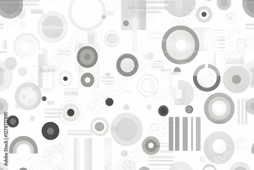 Abstract Geometric Circles ...
