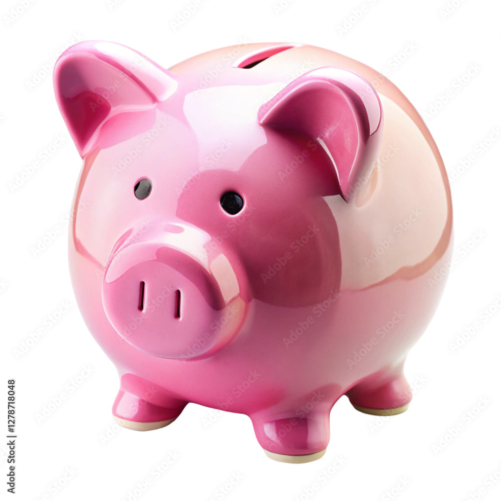 piggy bank isolated on white piggy bank isolated on white