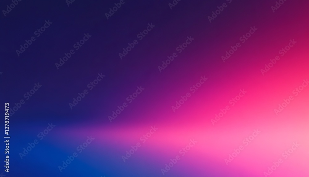 Fototapeta premium Dark Abstract Neon Smoke Background, Pink & Blue Gradient Aesthetic