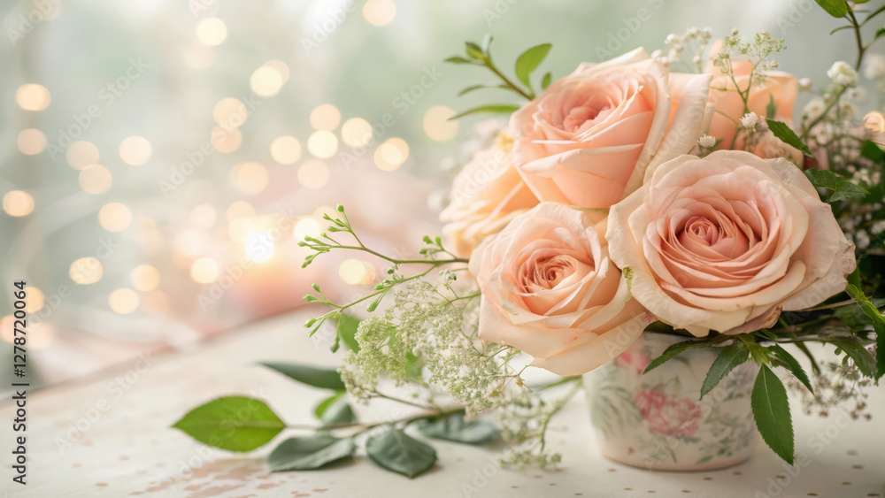 Romantic Candlelit Setting Romantic Candlelit Setting
