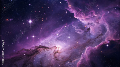 Purple Universe of Wonders