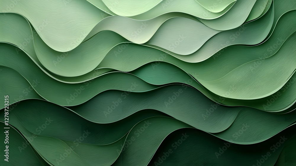 Obraz premium Harmonious Organic Texture Background with Gentle Natural Gradients and Soft Flowing Curves