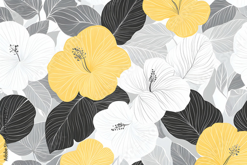 Elegant Floral Illustration...