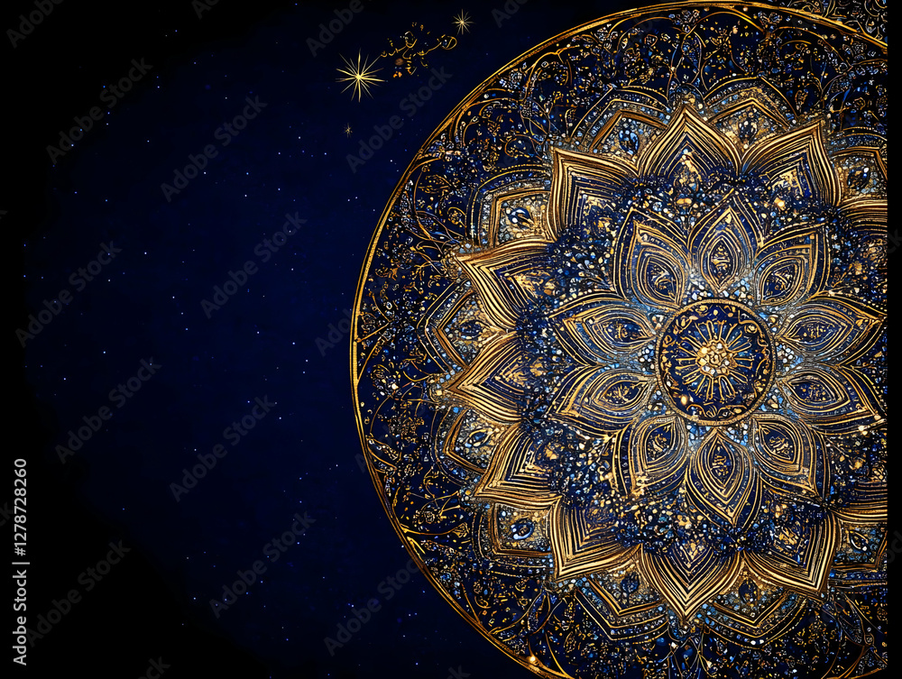 Fototapeta premium Celestial Mandala Illustration