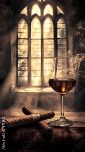 Smoky Cognac and Cigars Sti...