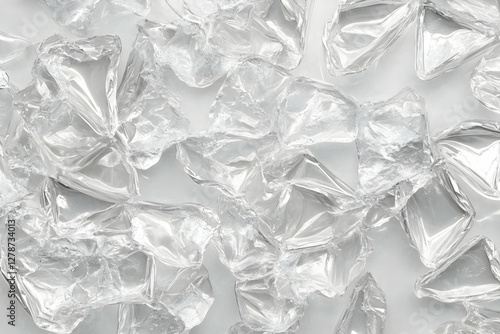 Crystal Clear Ice Chunks Ba...