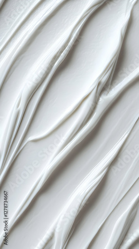 Creamy White Abstract Backg...