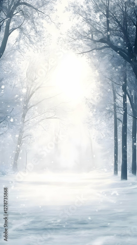 Winter Wonderland Snowy For...