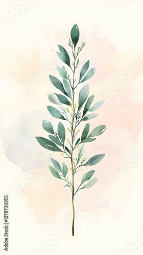 Watercolor Botanical Illust...
