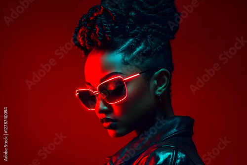 Neon Fashion Illustration R...