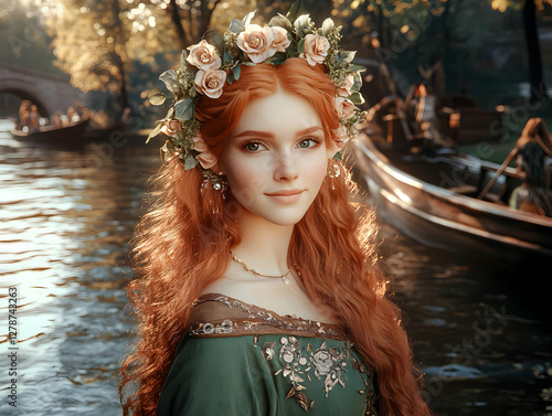Fairytale Maiden Illustrati...