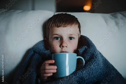 Child with Hot Drink Cozy B...