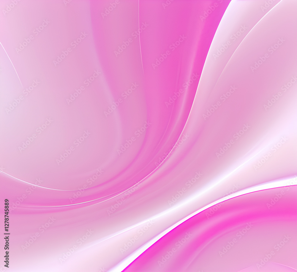 Neon gradient wave light in pink and White tones on dark background creates futuristic and vibrant visual effects for modern tech or artistic abstract illustrations. Generative AI Neon gradient wave light in pink and White tones on dark background creates futuristic and vibrant visual effects for modern tech or artistic abstract illustrations. Generative AI