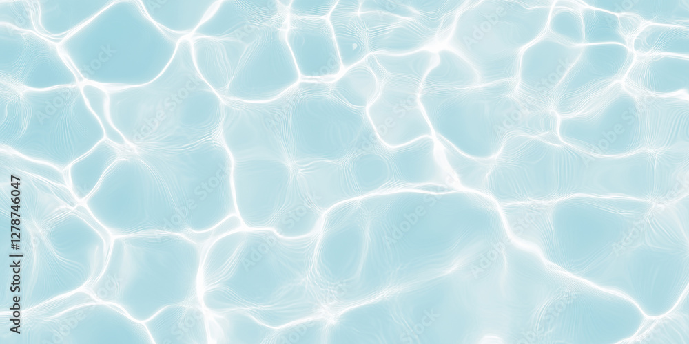 Obraz premium blue water surface