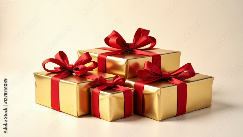 Obraz premium Elegant Gift Boxes