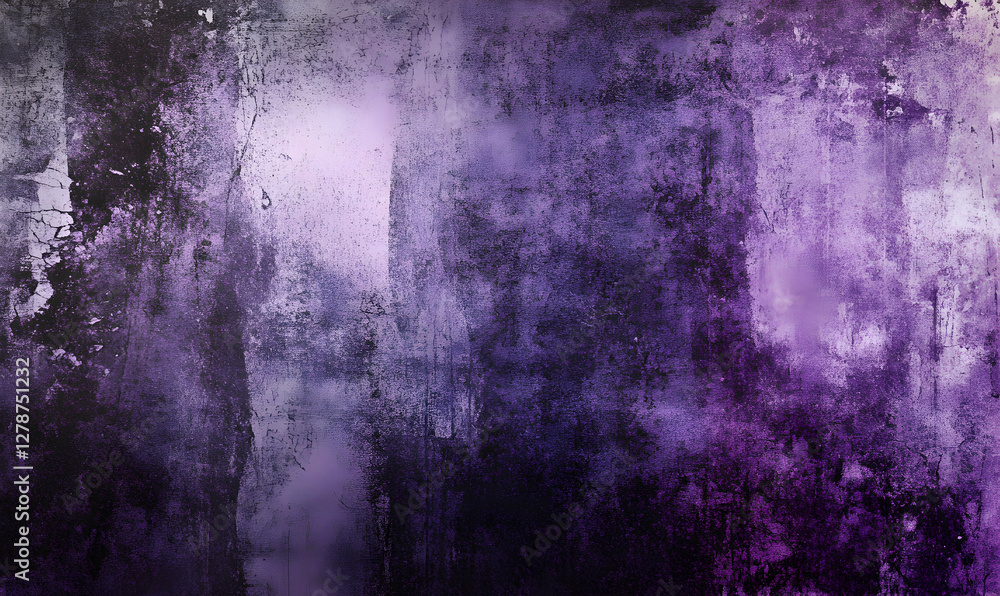 Abstract Purple Texture with Grunge Effects and Dark Tones Abstract Purple Texture with Grunge Effects and Dark Tones