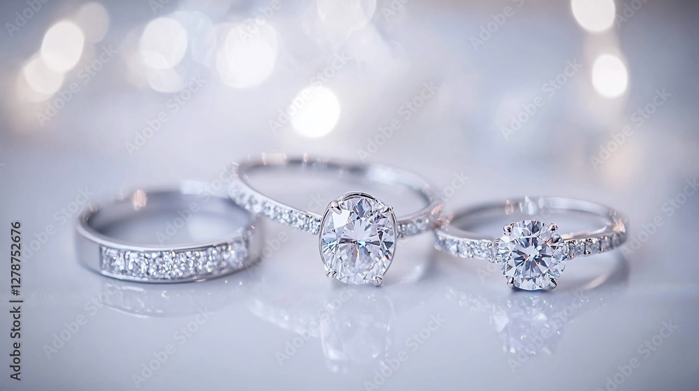 Sparkling Diamond Rings: Elegance and Luxury Sparkling Diamond Rings: Elegance and Luxury