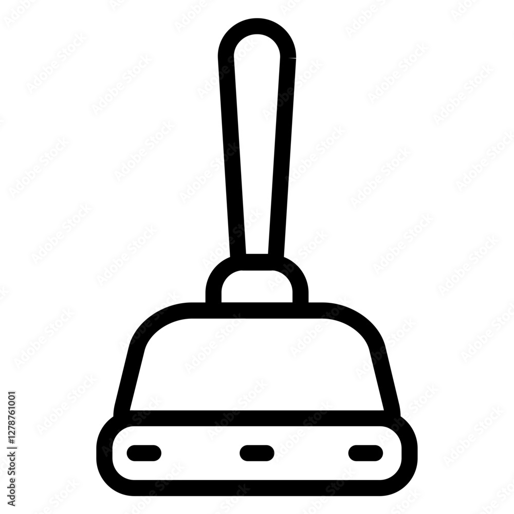 Plunger Plumber Closet Line Icon