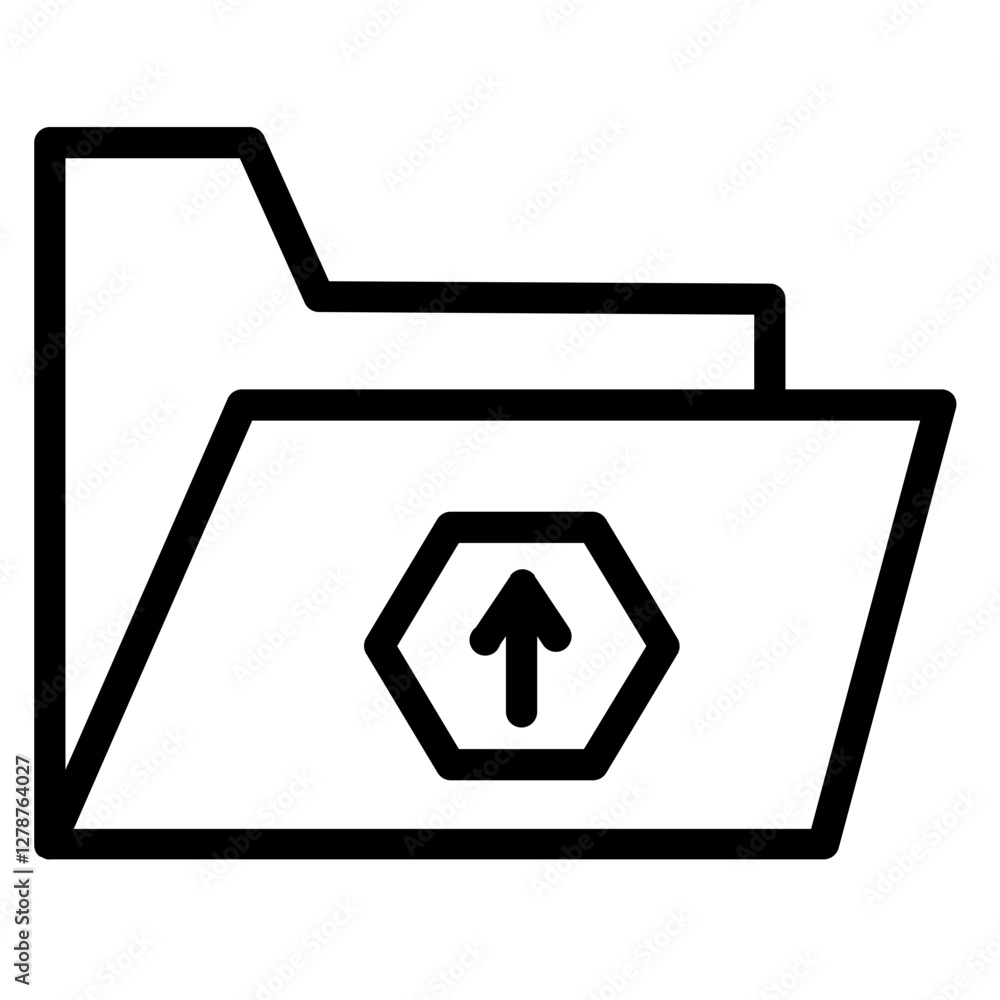 Directory Drawer Files Line Icon Directory Drawer Files Line Icon