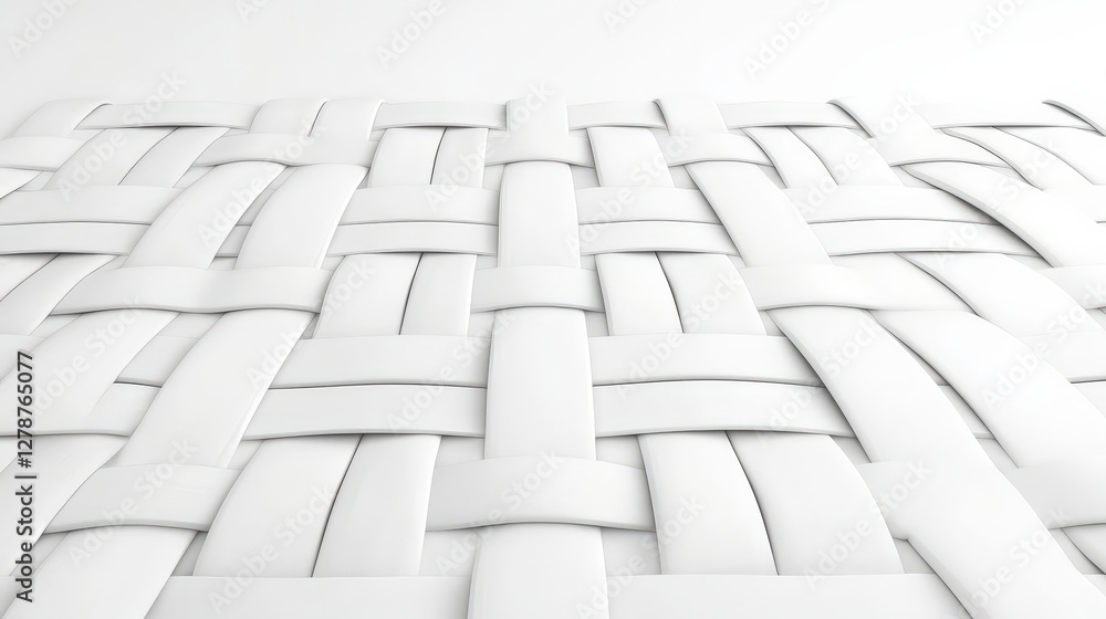 Intricate White Woven Texture on a Light Background for Modern Design Applications Intricate White Woven Texture on a Light Background for Modern Design Applications