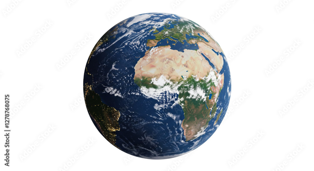 Fototapeta premium Earth ball planet