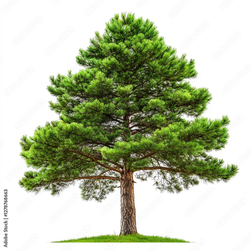 A beautiful green pine tree with lush foliage and a strong trunk, ideal for nature-themed projects and designs. A beautiful green pine tree with lush foliage and a strong trunk, ideal for nature-themed projects and designs.
