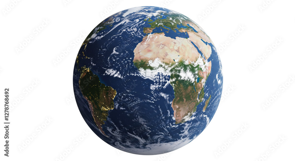 Fototapeta premium Earth ball planet