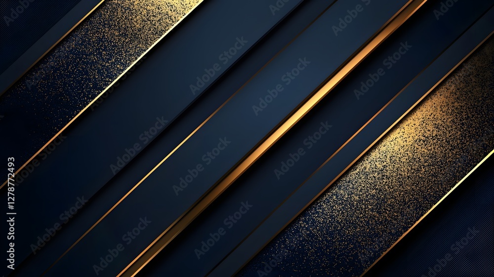 Sophisticated Luxury Corporate Business Background with Navy Blue and Elegant Golden Highlights Sophisticated Luxury Corporate Business Background with Navy Blue and Elegant Golden Highlights