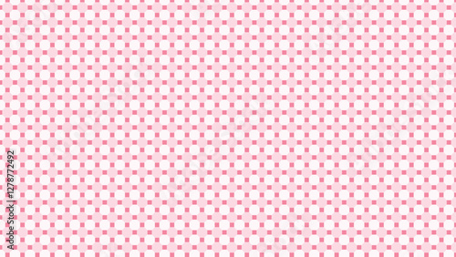  Soft pink gingham checkered tartan plaid pattern background