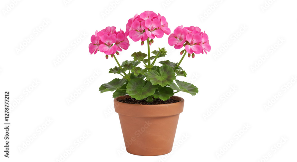 Potted flowers Potted flowers