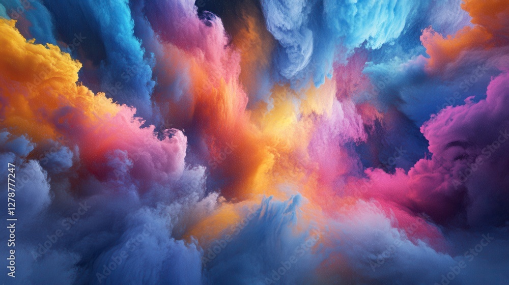 A mesmerizing abstract animation featuring a 3D rendered background with a color dispersion effect. A mesmerizing abstract animation featuring a 3D rendered background with a color dispersion effect.