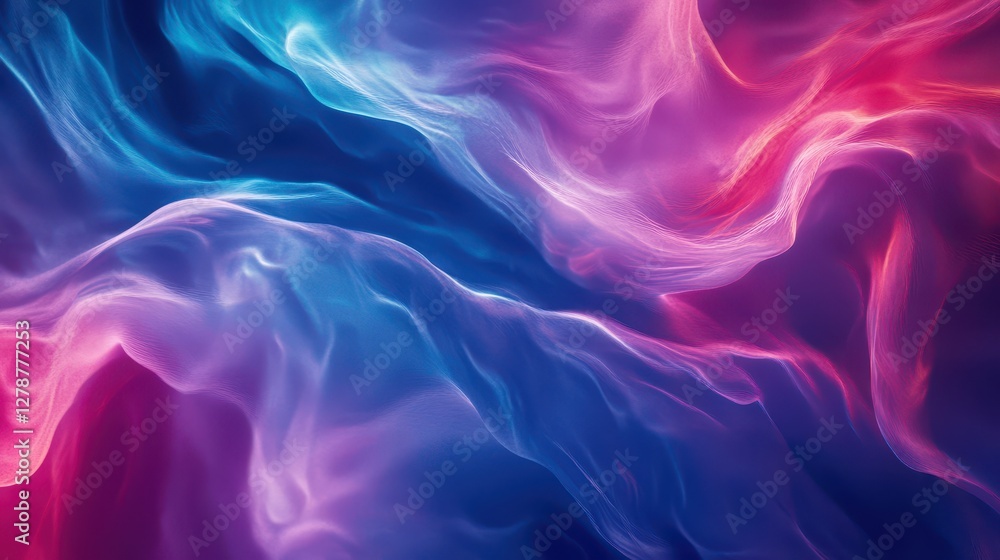 A mesmerizing abstract animation featuring a 3D rendered background with a color dispersion effect. A mesmerizing abstract animation featuring a 3D rendered background with a color dispersion effect.