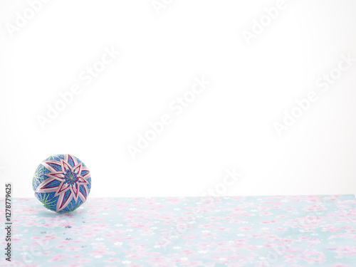Εκτύπωση καμβά sakura temari