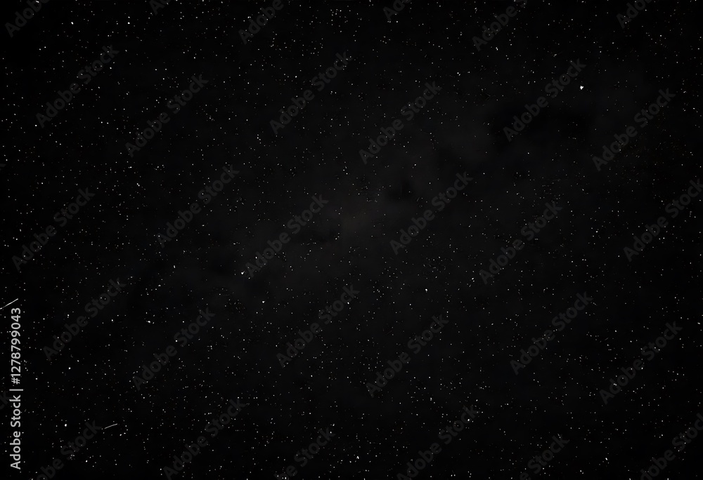 Fototapeta premium Generative AI Starry Night Sky - A Vast Expanse of Twinkling Stars
