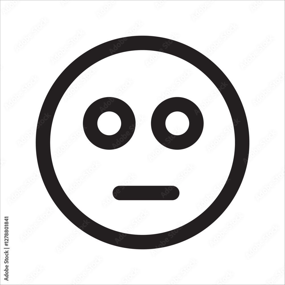 smile icon on a white background smile icon on a white background
