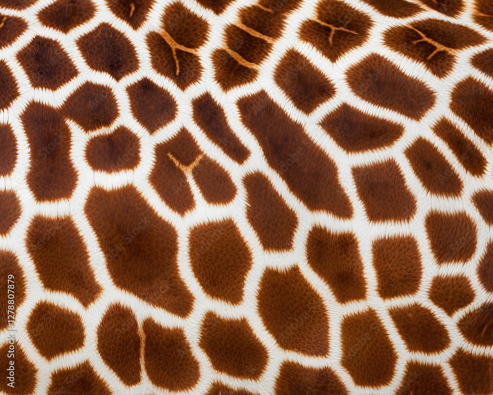 Giraffe skin print wallpaper motif background Giraffe skin print wallpaper motif background