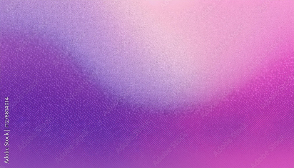 Grainy background featuring soft blend of purple and pink hues. Ideal for modern graphic design, banners, and website covers with a noise texture effect. Business background.