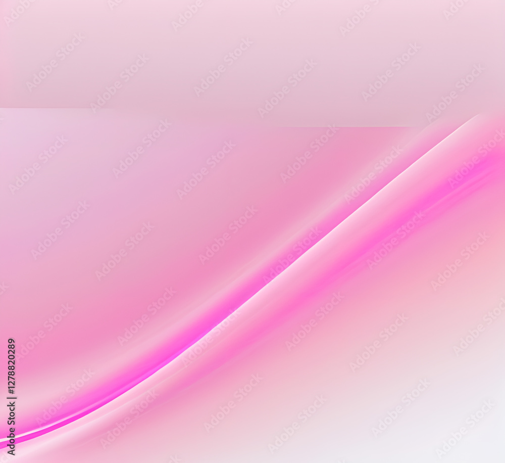 Neon gradient wave light in pink and White tones on dark background creates futuristic and vibrant visual effects for modern tech or artistic abstract illustrations. Generative AI Neon gradient wave light in pink and White tones on dark background creates futuristic and vibrant visual effects for modern tech or artistic abstract illustrations. Generative AI