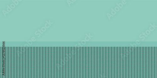 Modern detailed 3D render of a mint-green honeycomb structure with a shadow gradient perfect for background abstract