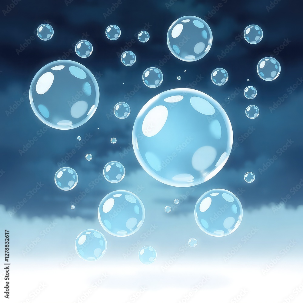 bubbles transparent background, water drops on blue, blue water drops, bubbles in water bubbles transparent background, water drops on blue, blue water drops, bubbles in water