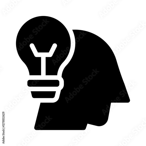 idea glyph icon