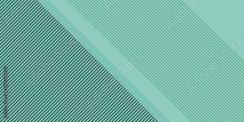 Modern detailed 3D render of a mint-green honeycomb structure with a shadow gradient perfect for background abstract modern