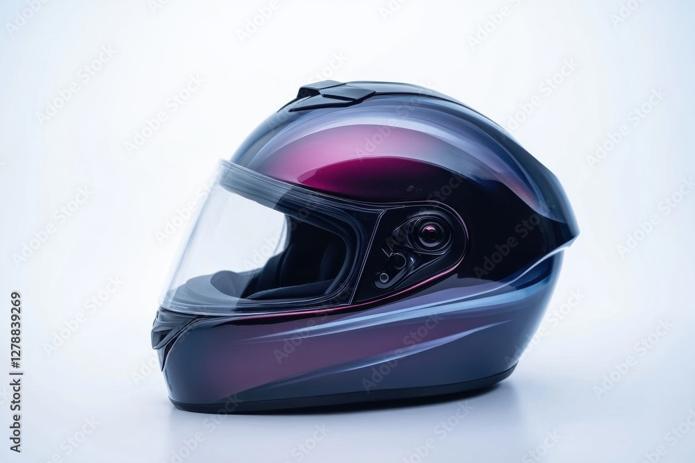 High-quality helmet with clean lines isolated on a white background for professional use High-quality helmet with clean lines isolated on a white background for professional use