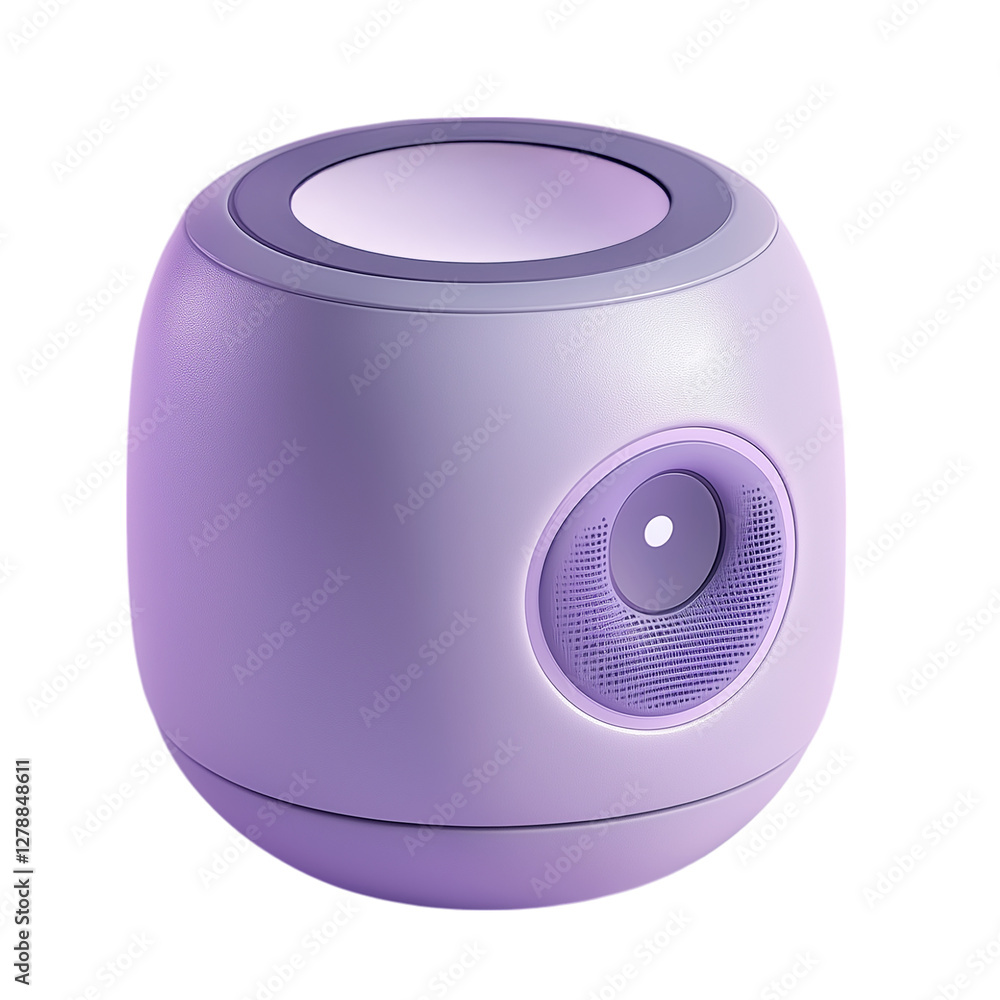 Fototapeta premium Sound box icon 3d render concept for play movie music party club dj concert and home theater