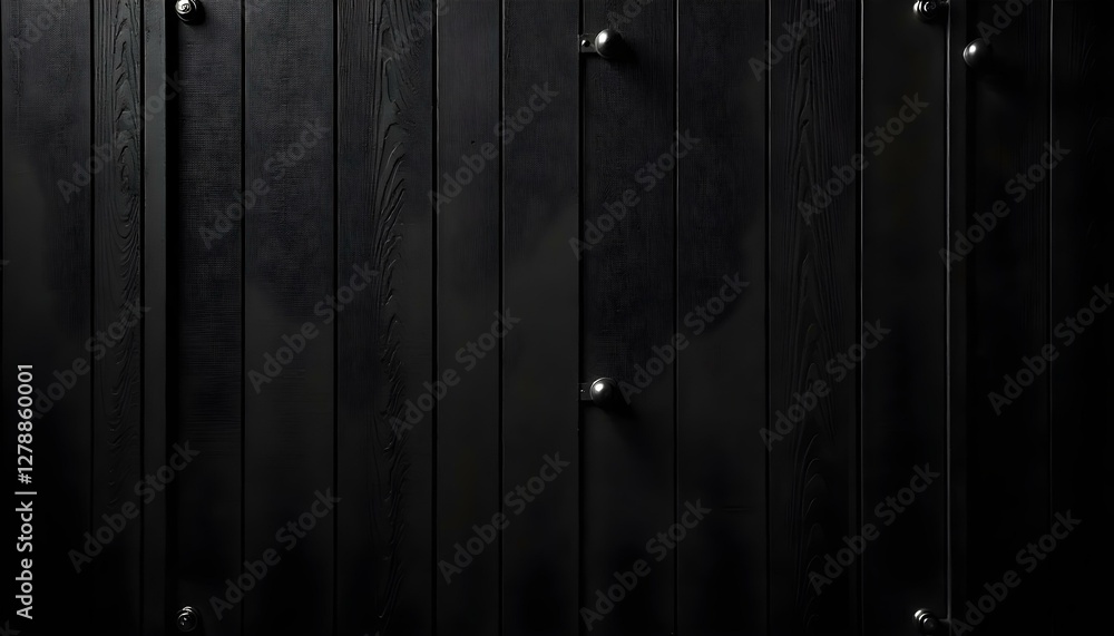Fototapeta premium Industrial Wood Panel Texture with Matte Finish and Metal Accents for Urban Industrial Design