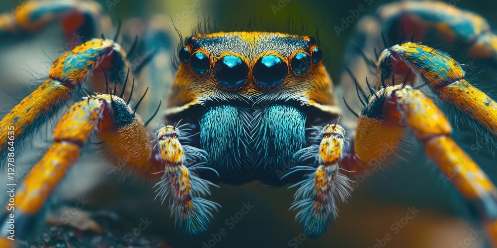 Fototapeta premium Spider Close-Up