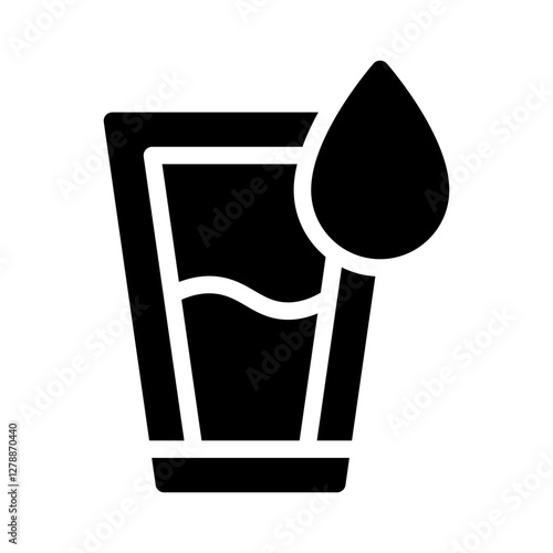 water glyph icon