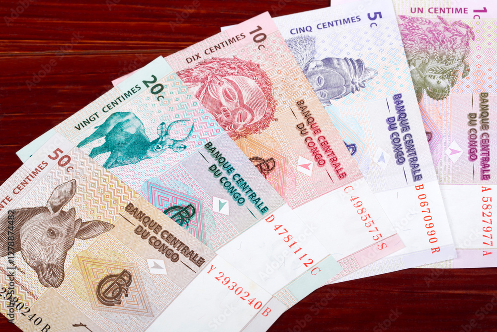 Old Congolese money a business background Old Congolese money a business background