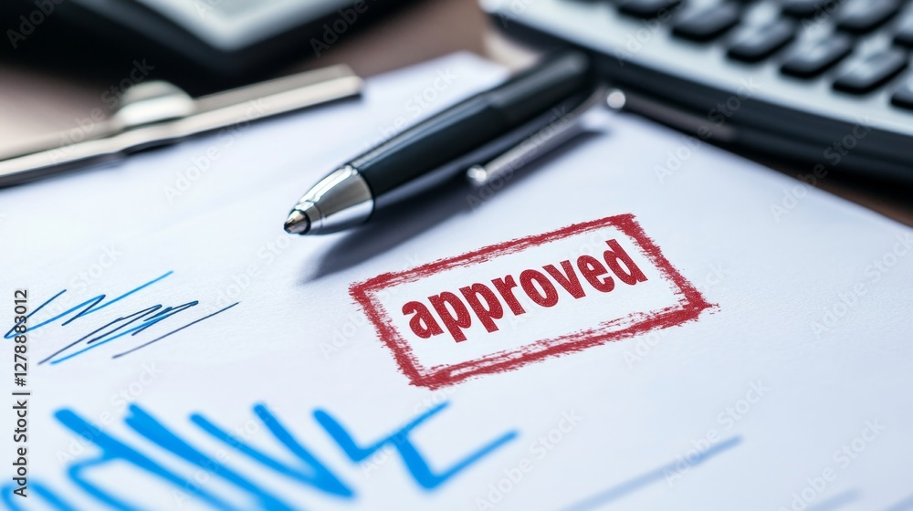 Stamp approval process office closeup image professional environment detailed view business efficiency Stamp approval process office closeup image professional environment detailed view business efficiency